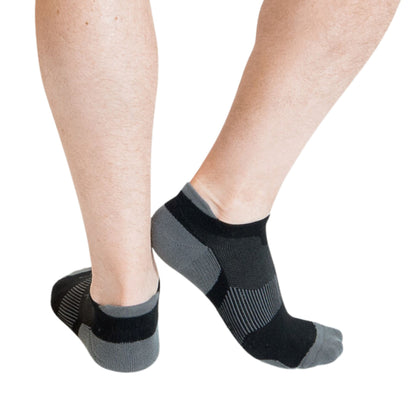 Back view of antifungal socks – moisture-wicking, odor-resistant socks for foot protection.